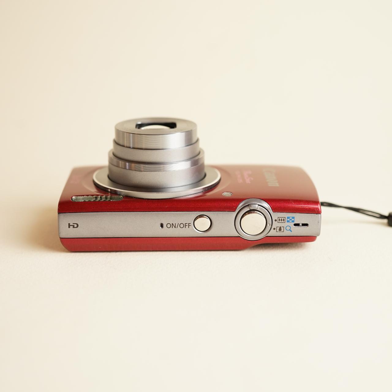 Canon PowerShot Elph 135 Digital Camera | 16MP | Test & Working | Red