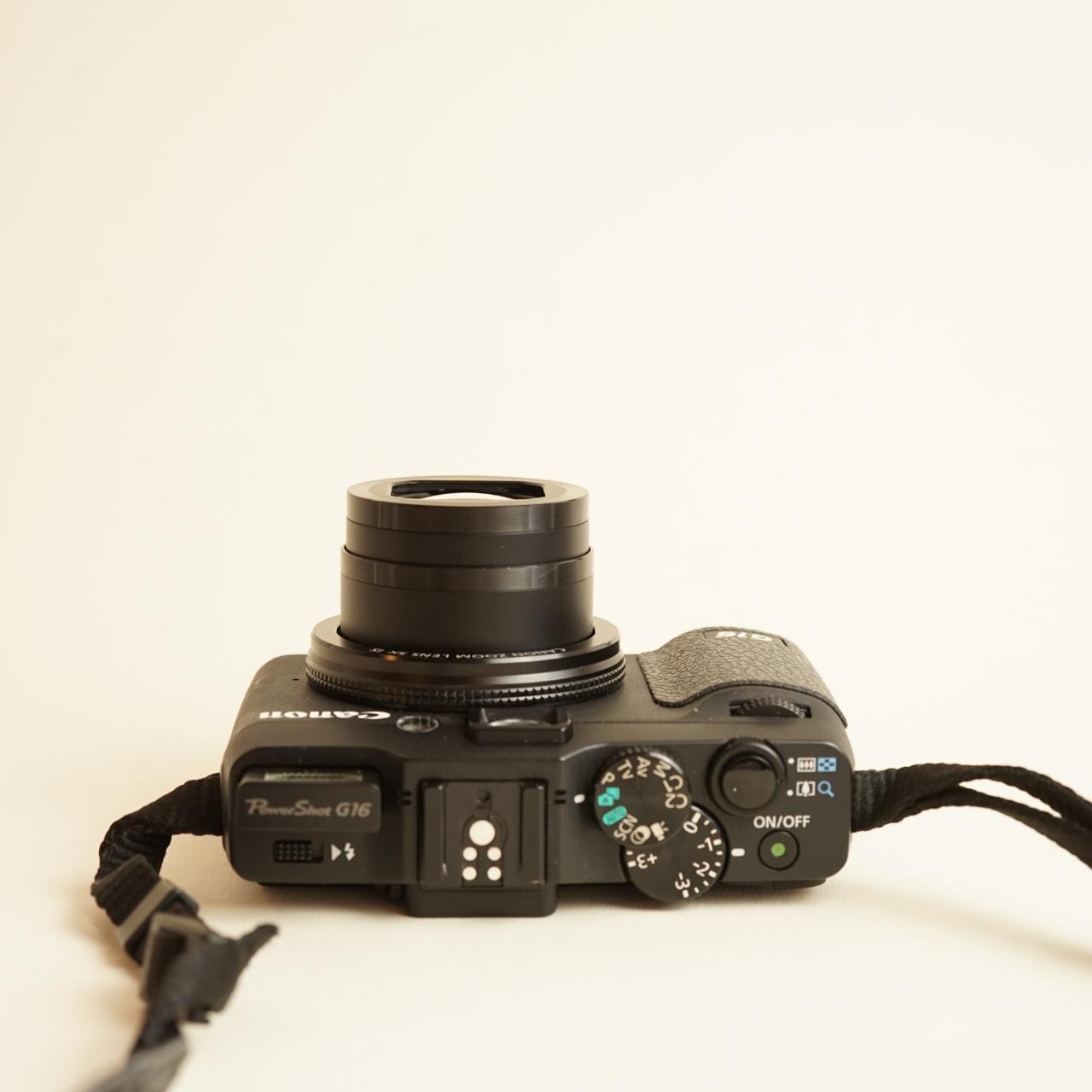 Canon PowerShot G16 Digital Camera | 12.1MP | Tested & Working | Black