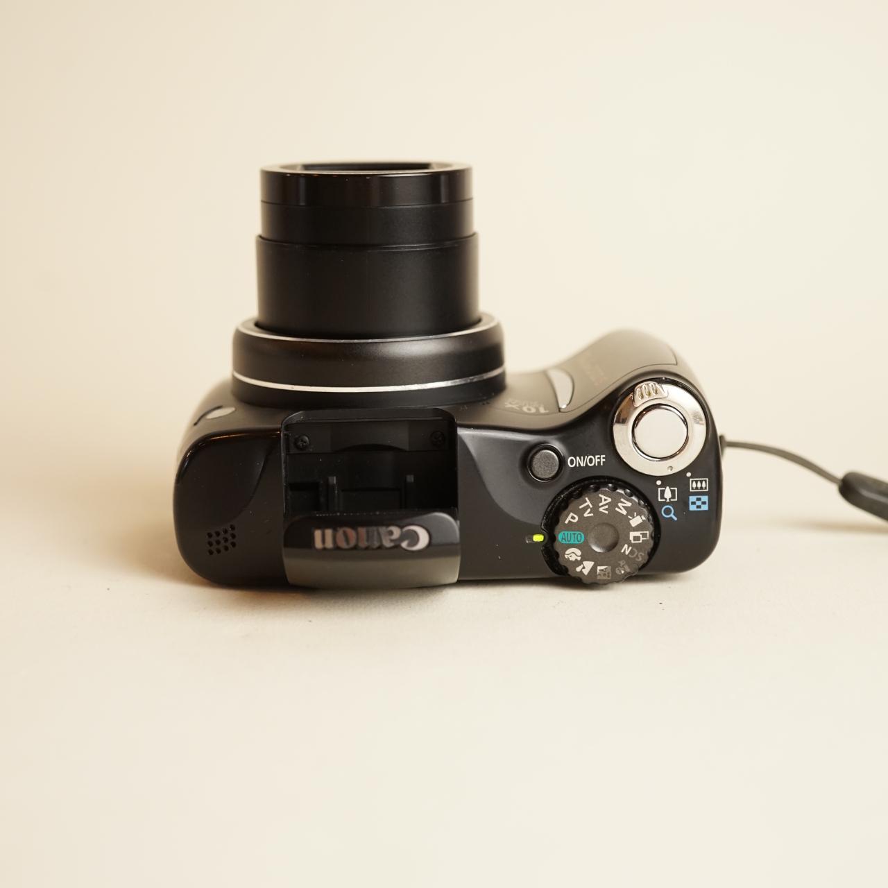 Canon PowerShot SX100 IS Digital Camera | 8MP | Tested & Working | Black