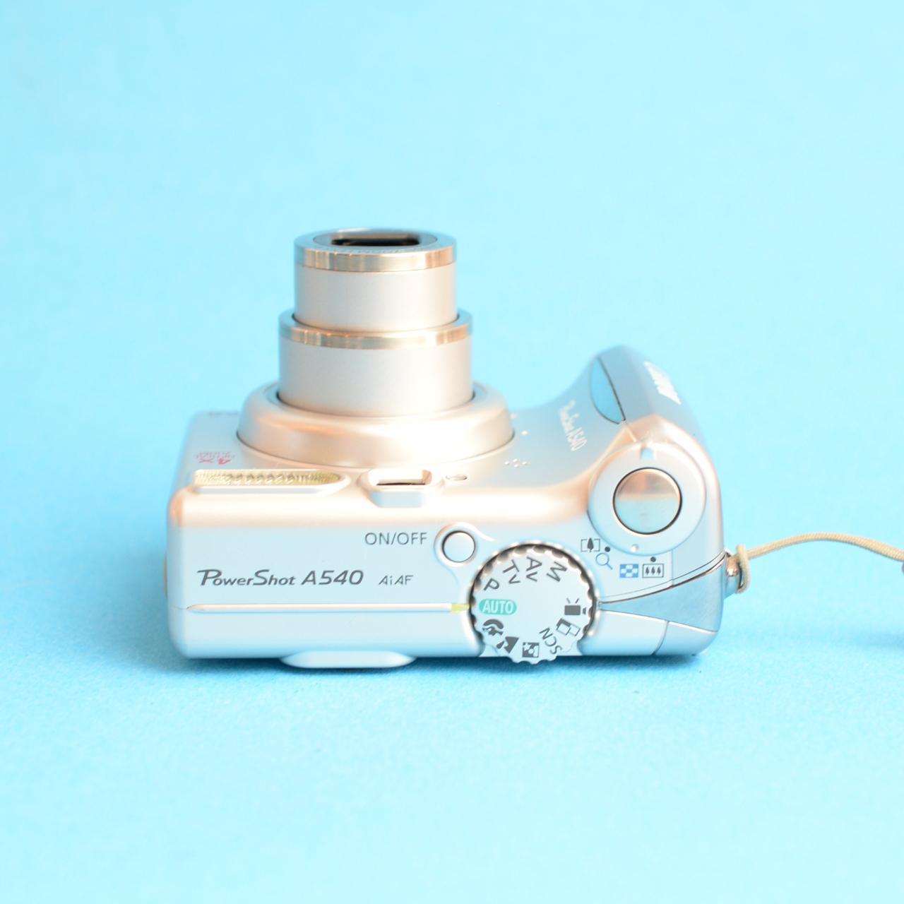 Canon PowerShot A540 Digital Camera | 6MP | Tested & Working | Silver