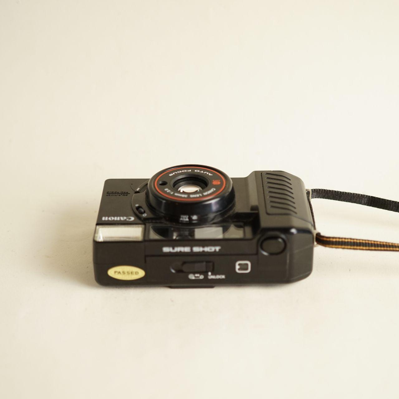 Canon SureShot AF35M II | 35mm Point & Shoot Film Camera | Tested & Working | Black