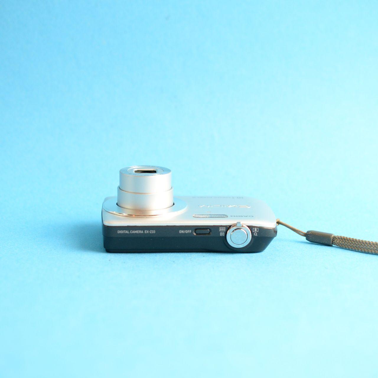 Casio Exilim EX-Z33 Digital Camera | 10.1MP | Tested & Working | Silver