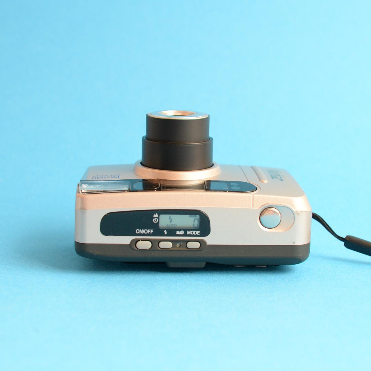 Vivitar PZ3090 Film Camera | 35mm Point & Shoot | Tested & Working | Silver