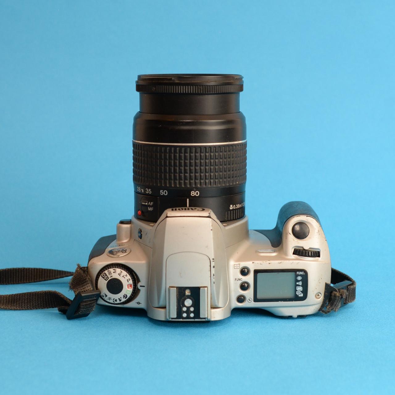 Canon EOS Rebel 2000 Film Camera | 35mm SLR | Tested & Working | Silver & Black