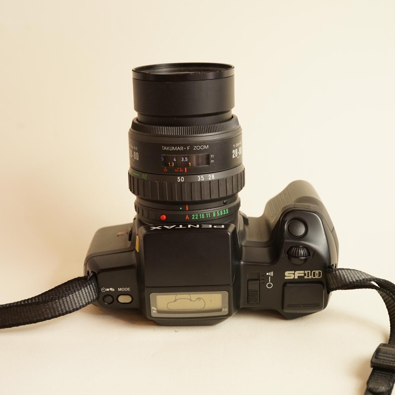 Pentax SF10 Film Camera | 35mm SLR | Tested & Working | Black