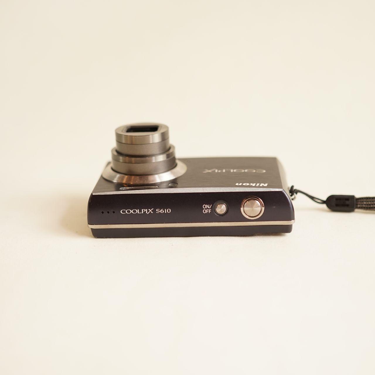 Nikon Coolpix S610 Digital Camera | 10.0MP | Tested & Working | Black