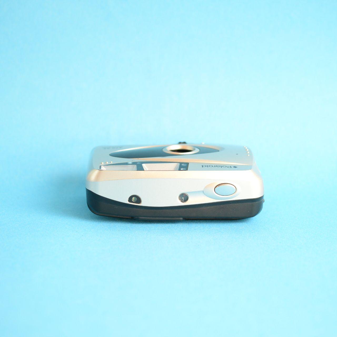 Polaroid 470 AF Film Camera | 35mm Point & Shoot | Tested & Working | Silver