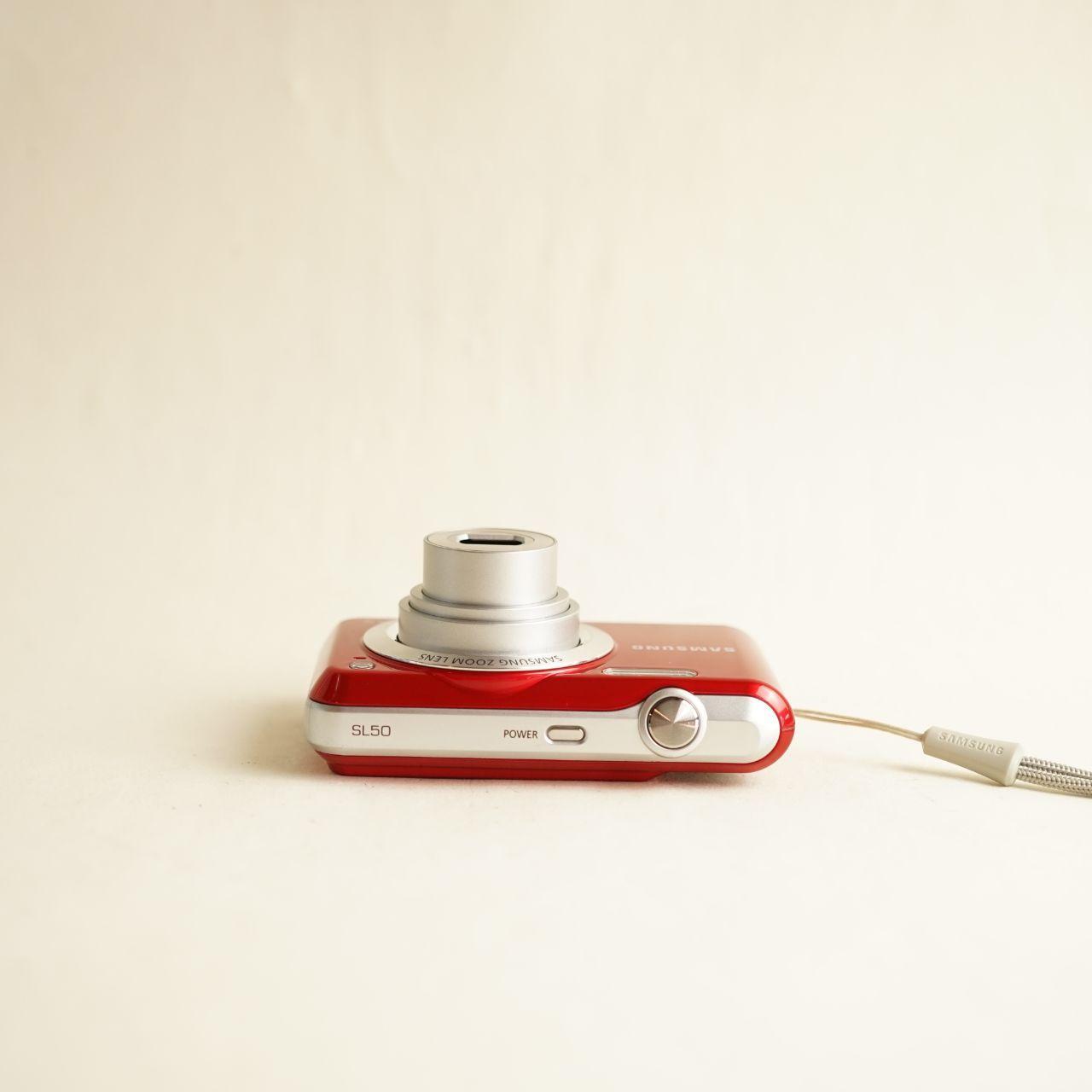 Samsung SL50 Digital Camera | 10.2MP | Tested & Working | Red