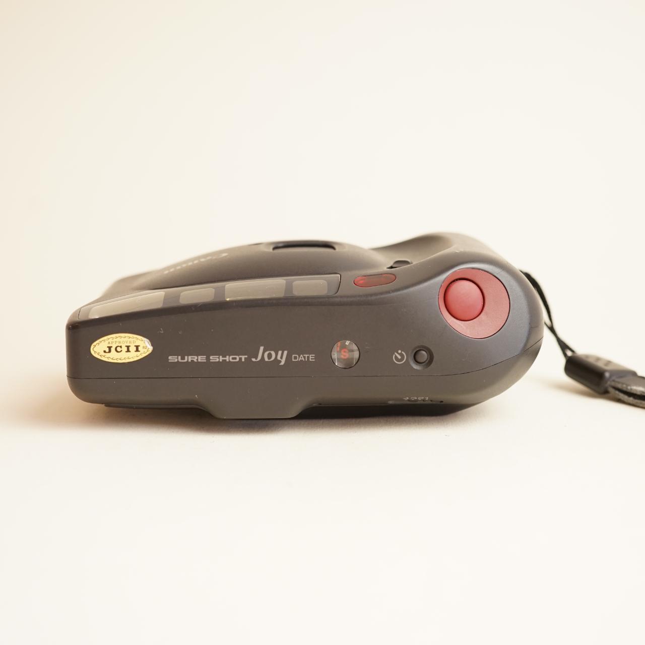 Canon Sure Shot Joy Date Film Camera | 35mm Point & Shoot | Tested & Working | Grey