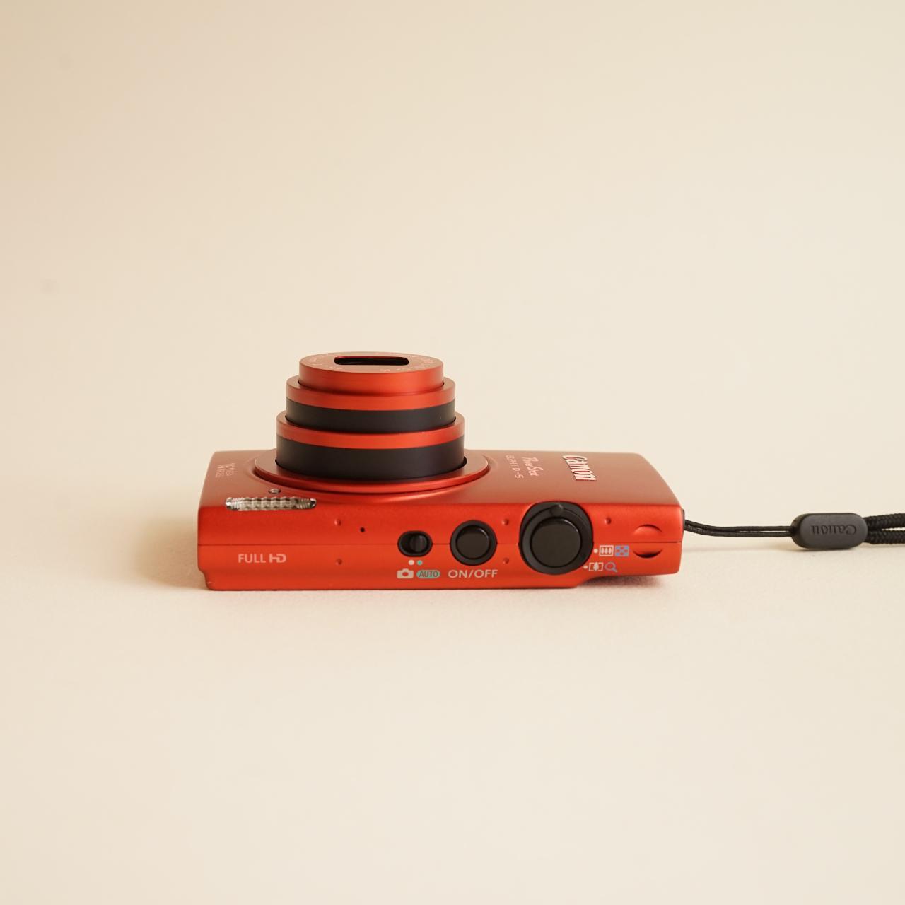 Canon PowerShot ELPH 110 HS Digital Camera | 16.1MP | Tested & Working | Orange-Red