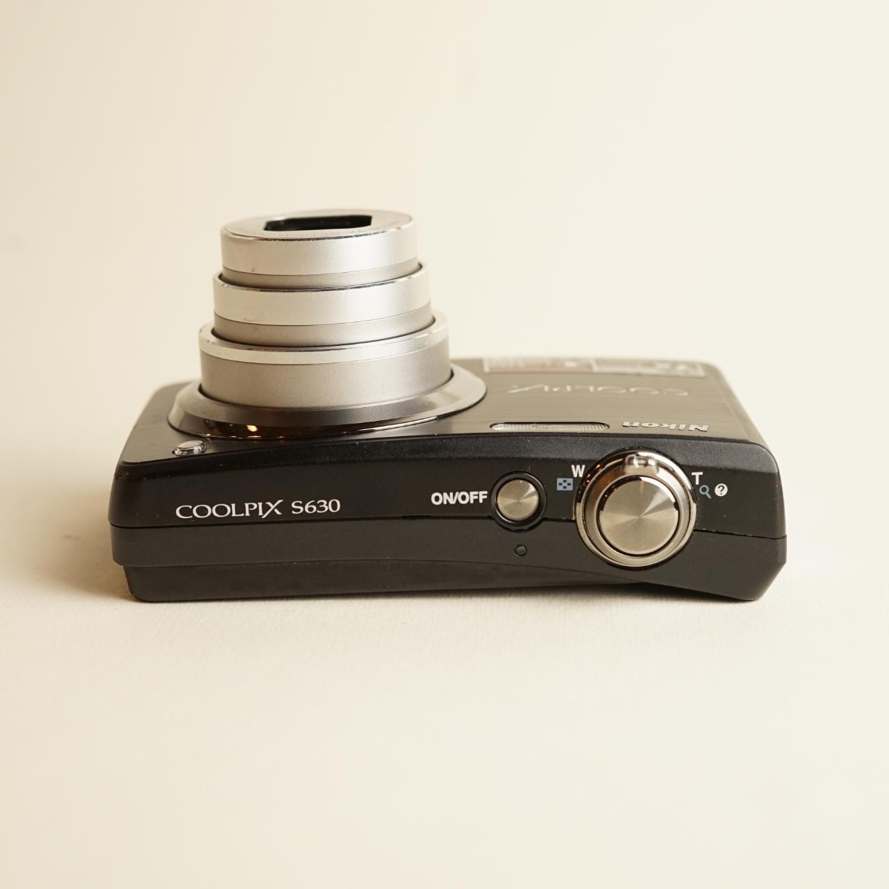 Nikon Coolpix S630 Digital Camera | 12MP | Tested & Working | Black