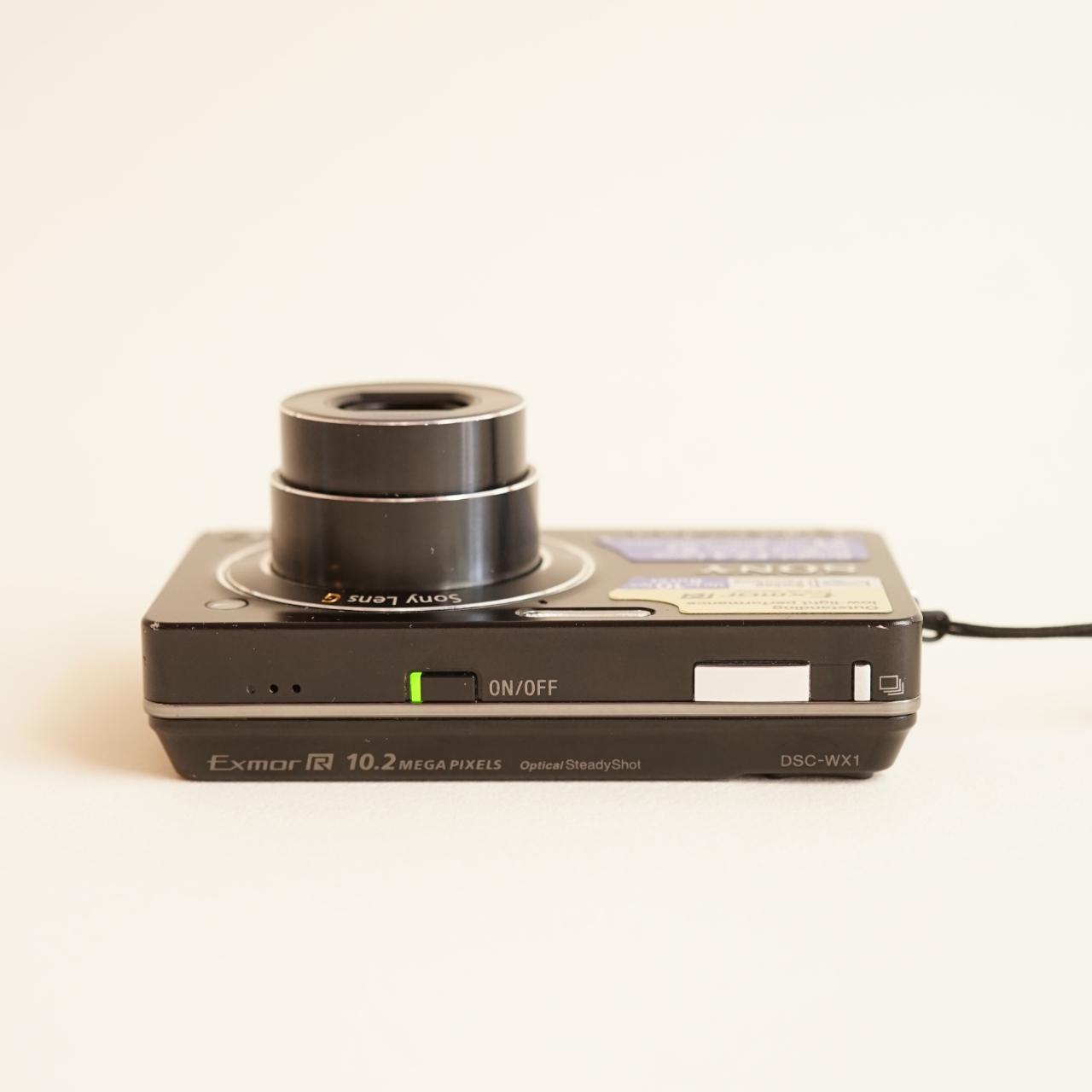 Sony Cyber-shot DSC-WX1 Digital Camera | 10.2MP | Tested & Working | Black