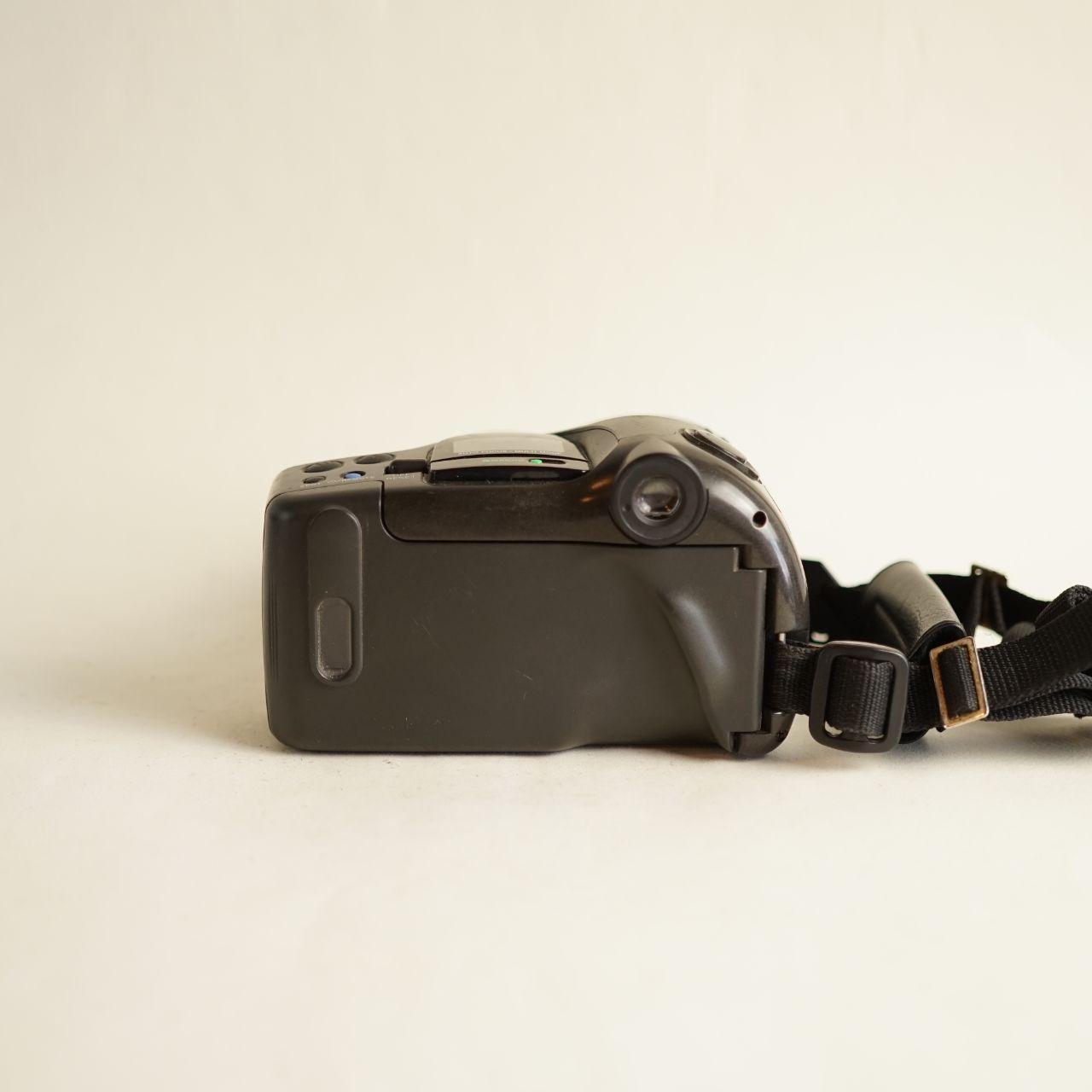 Olympus Infinity Superzoom 330 35mm Point & Shoot Film Camera | Tested & Working | Grey