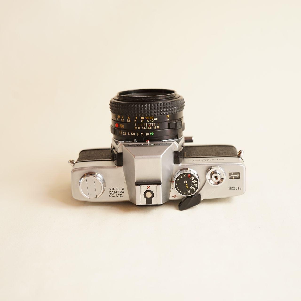 Minolta SRT SC Film Camera | Full CLA | See Description | Black & Silver