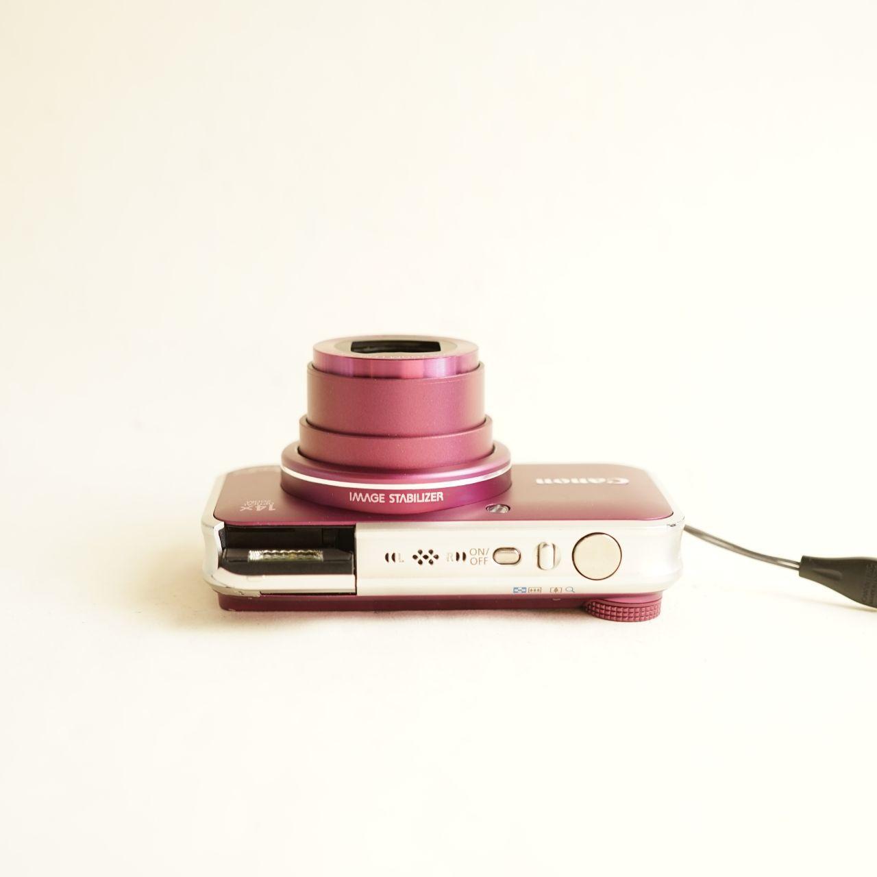 Canon PowerShot SX210 IS Digital Camera | 14.1MP | Tested & Working | Pink