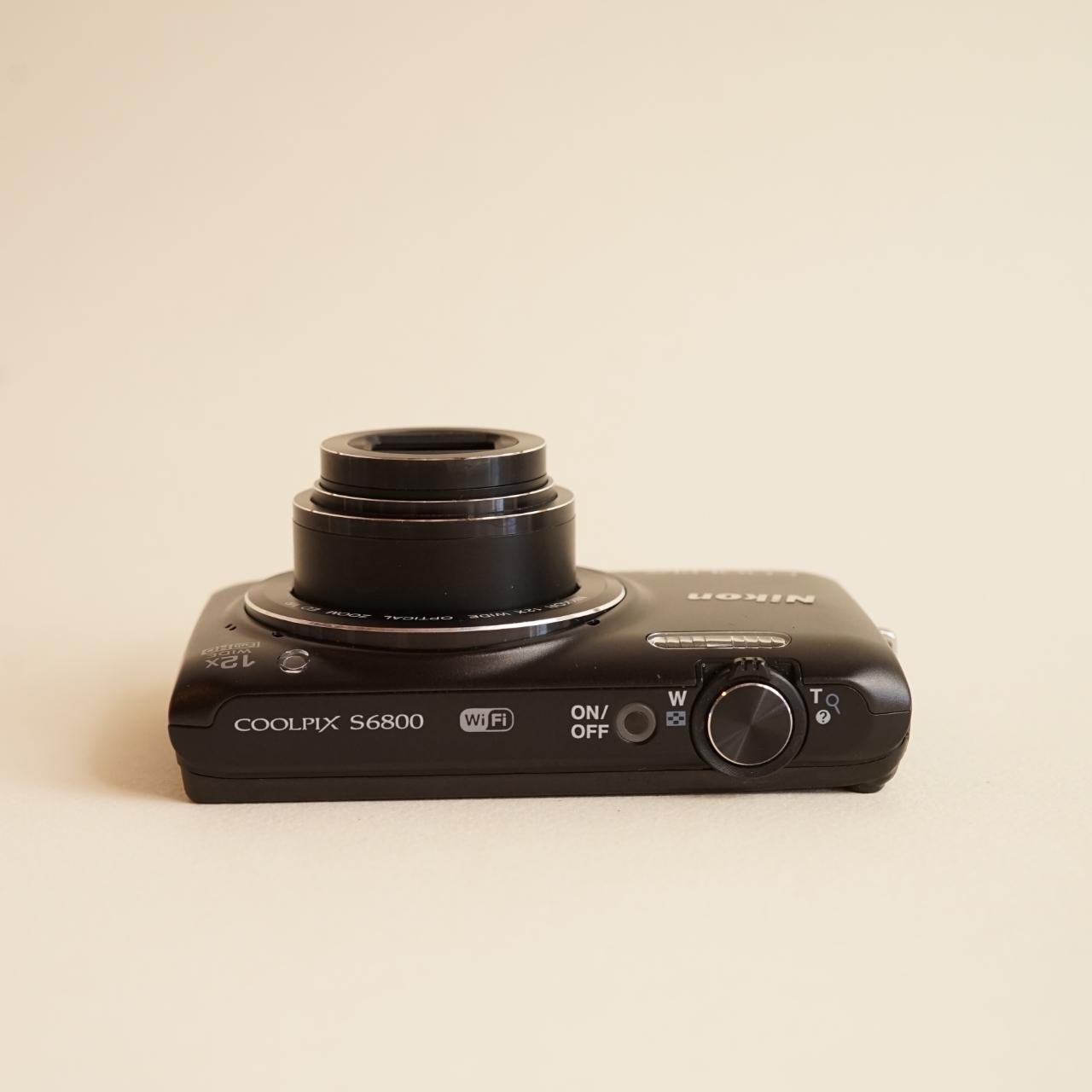 Nikon Coolpix S6800 Digital Camera | 16MP | Tested & Working | Black