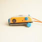 SwimWays Focus Free Film Camera | 35mm Point & Shoot | Tested & Working | Orange & Blue