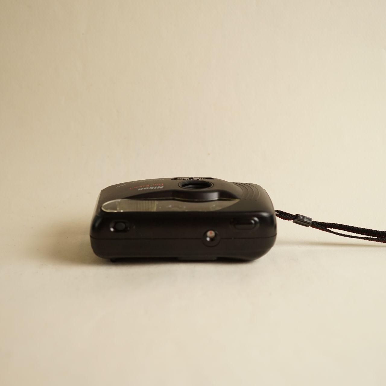 Nikon Fun Touch 3 Film Camera | 35mm Point & Shoot | Tested & Working | Black