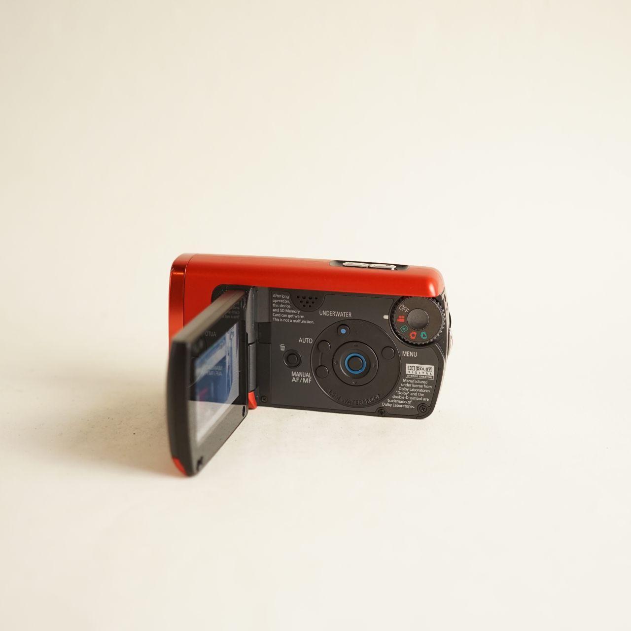 Panasonic SDR-SW20 Digital Camcorder | Tested & Working | Red