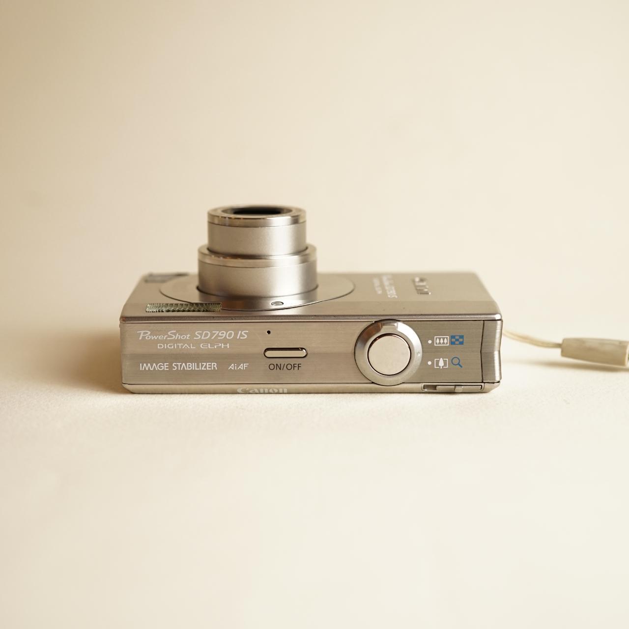 Canon PowerShot SD790 IS Digital Camera | 10MP | Test & Working | Silver