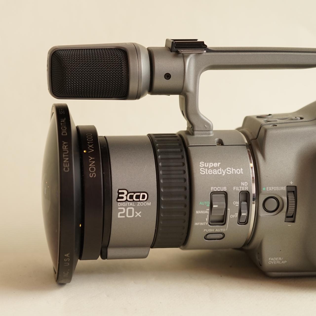 Century MKI Fisheye Lens for Sony VX1000 | Tested & Working | Black