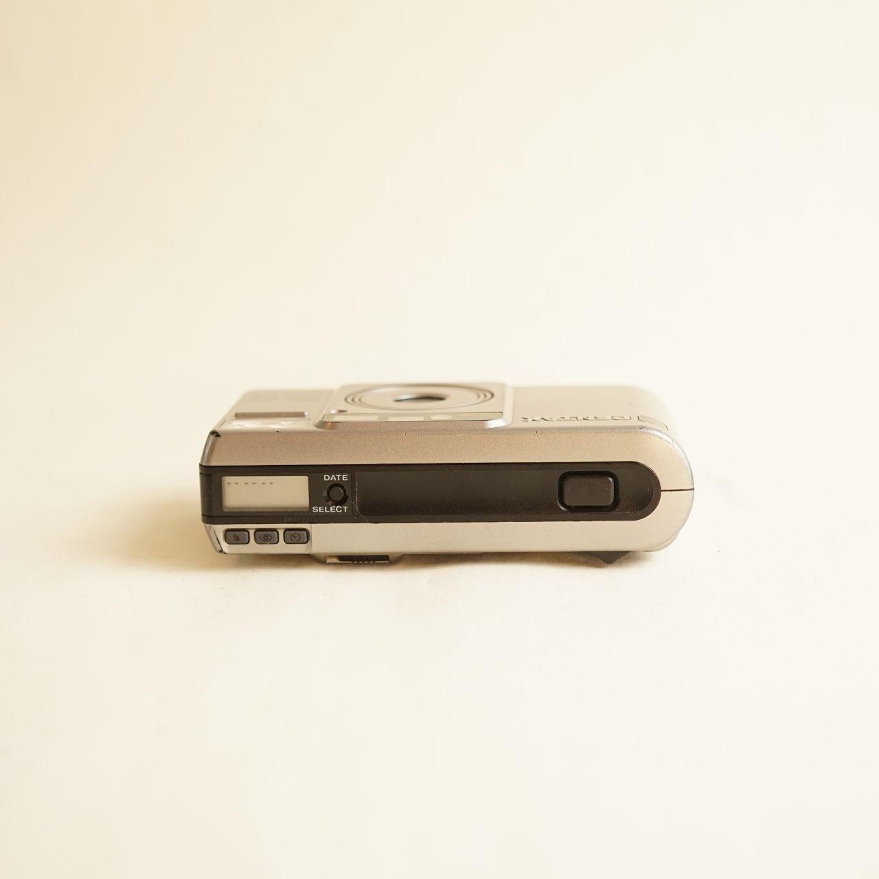 Pentax IQZoom 835 Film Camera | 35mm Point & Shoot | Tested & Working | Silver