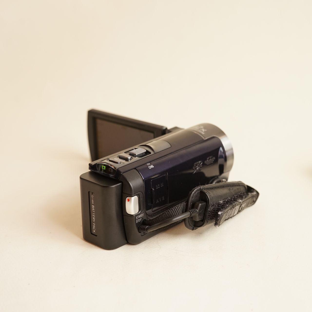Sony Handycam HDR-CX160 Camcorder | Tested & Working | Dark Blue