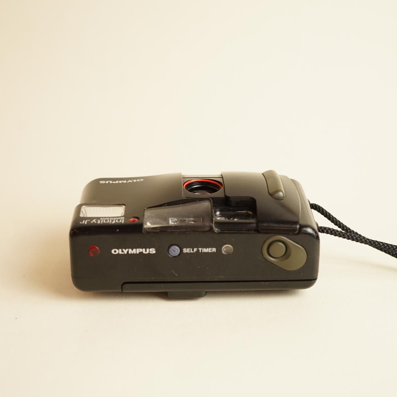 Olympus Infinity Jr. 35mm Film Camera | Tested & Working | Black