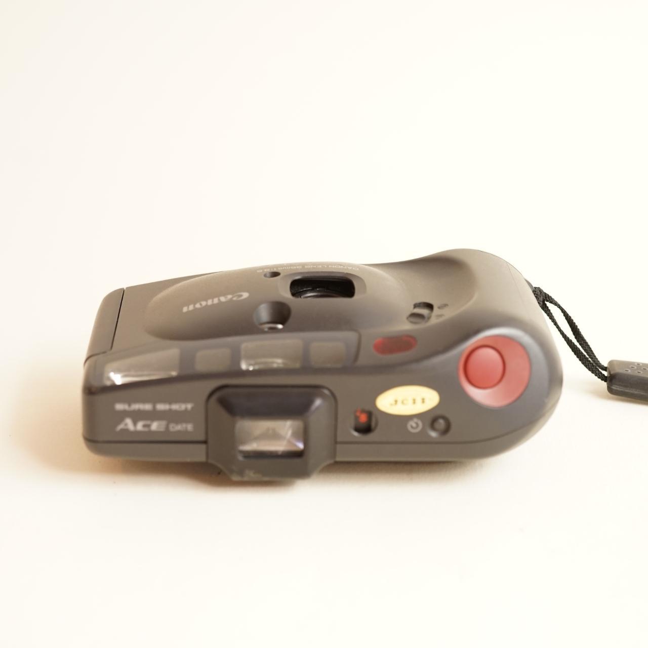 Canon SureShot Ace Film Camera | 35mm Point & Shoot | Tested & Working | Grey