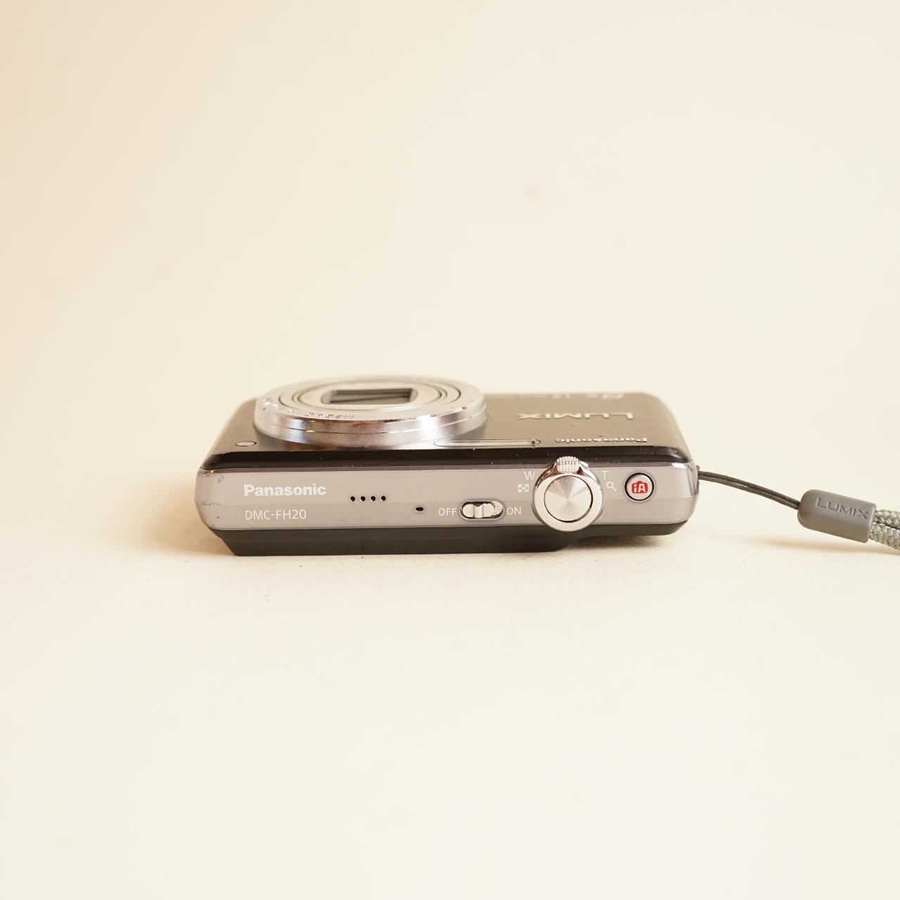 Panasonic Lumix DMC-FH20 Digital Camera | 14MP | Tested & Working | Black