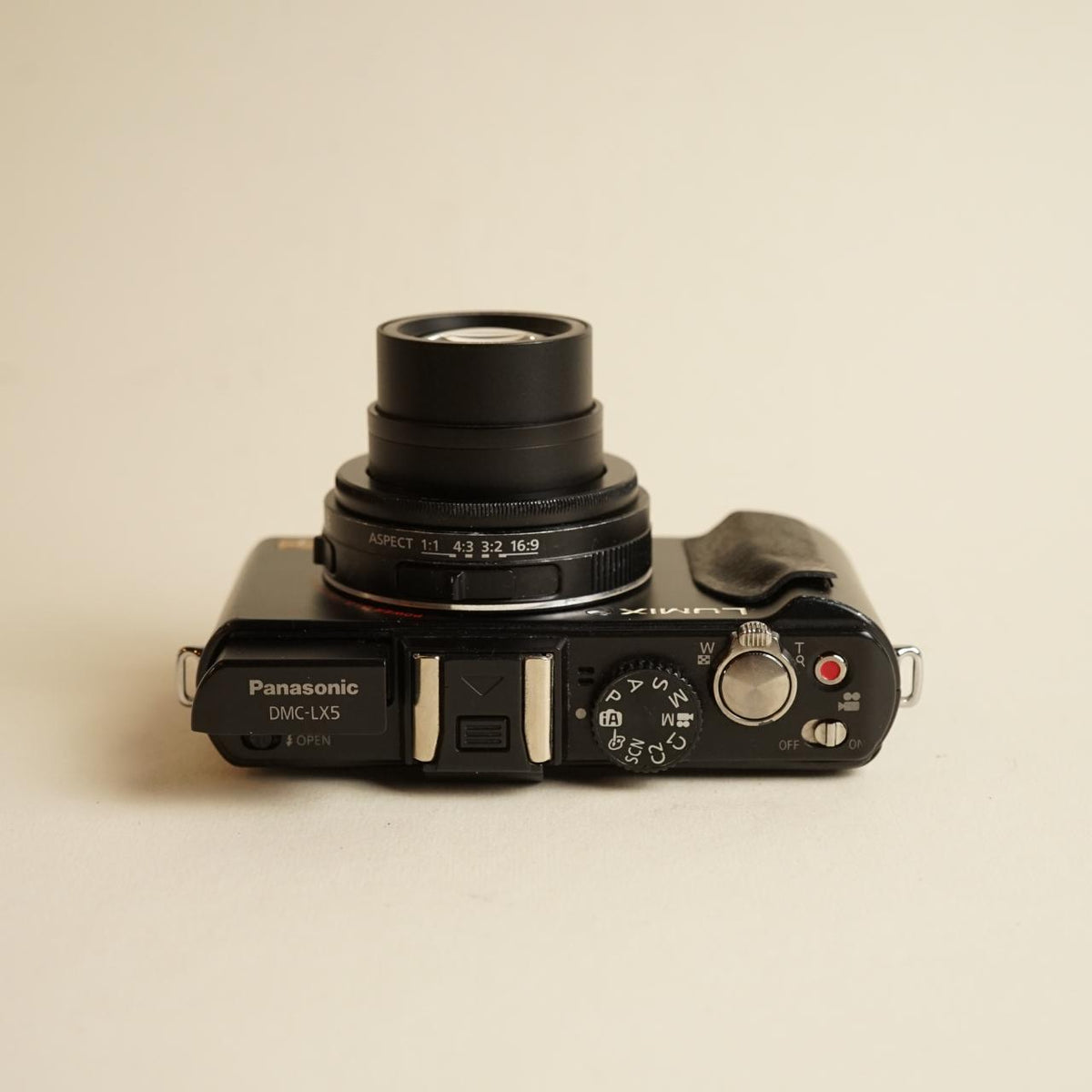 Panasonic Lumix DMC-LX5 Digital Camera | 10.1MP | Tested & Working | Black