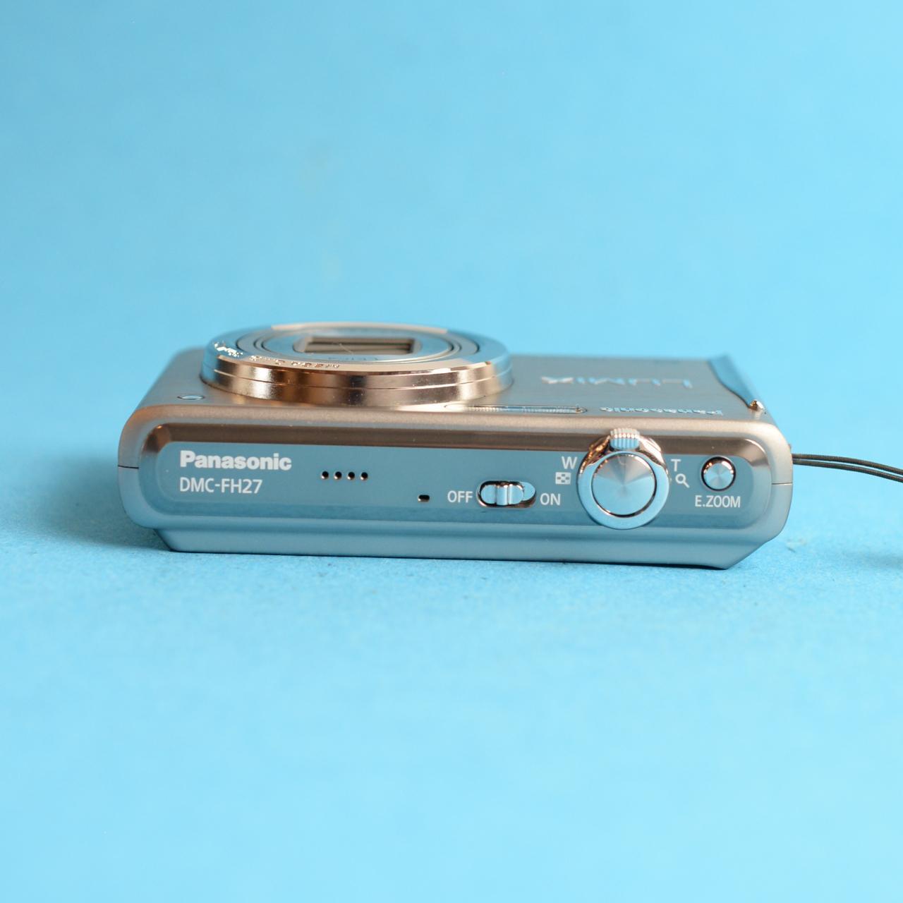 Panasonic Lumix DMC-FH27 Digital Camera | 16.1MP | Tested & Working | Silver