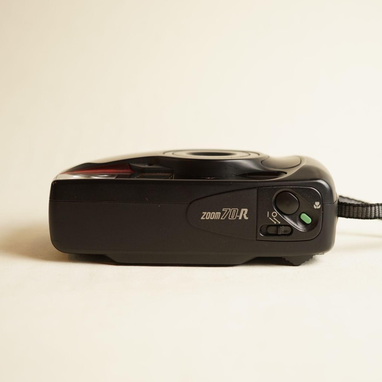 Pentax Zoom 70-R Film Camera | 35mm Point & Shoot | Tested & Working | Black