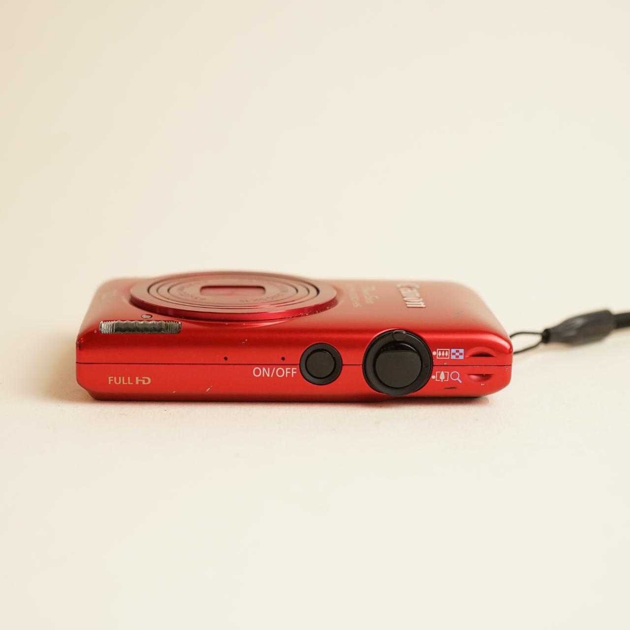 Canon PowerShot ELPH 300 HS Digital Camera | 12.1MP | Tested & Working | Red