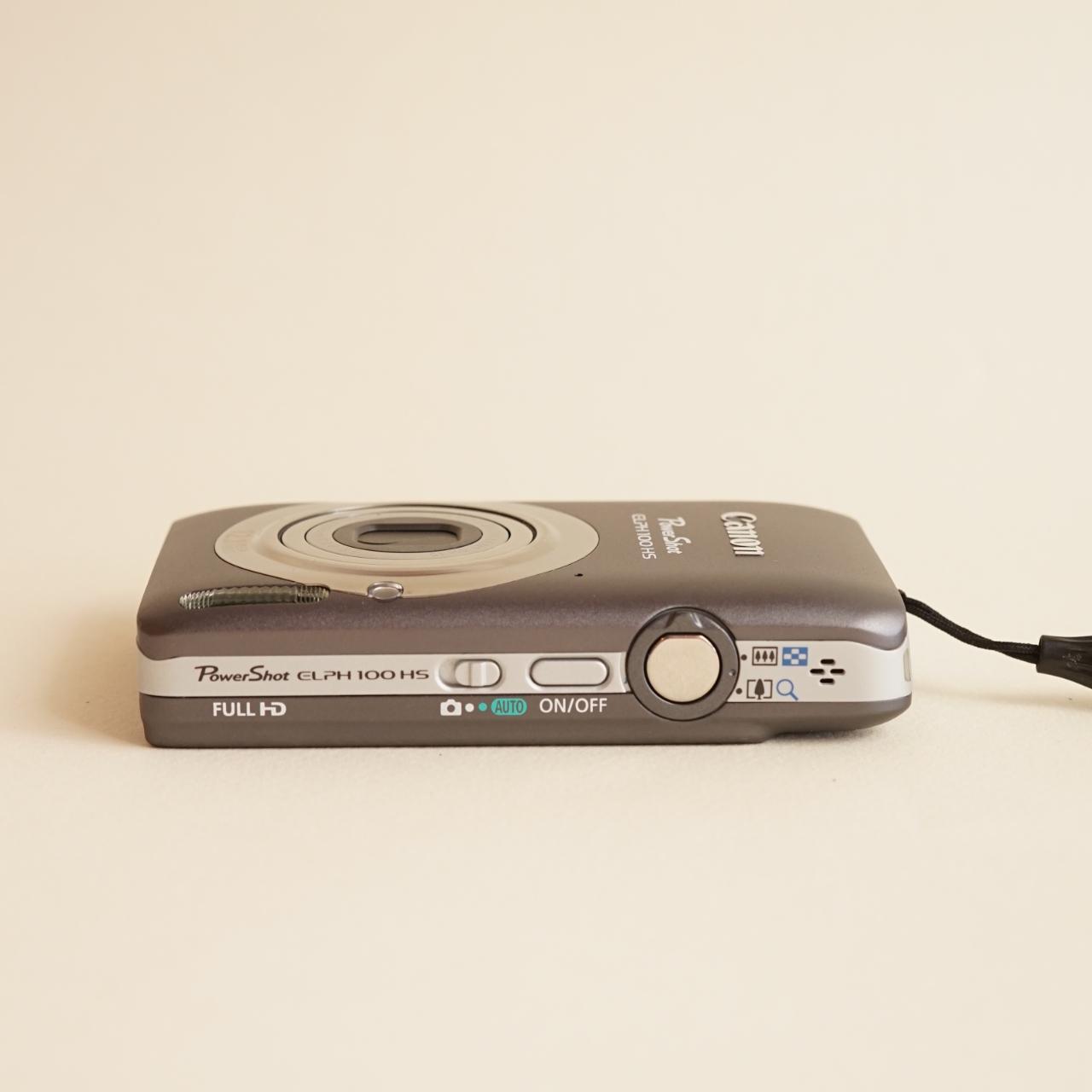 Canon PowerShot ELPH 100 HS Digital Camera | 12MP | Read Description | Grey