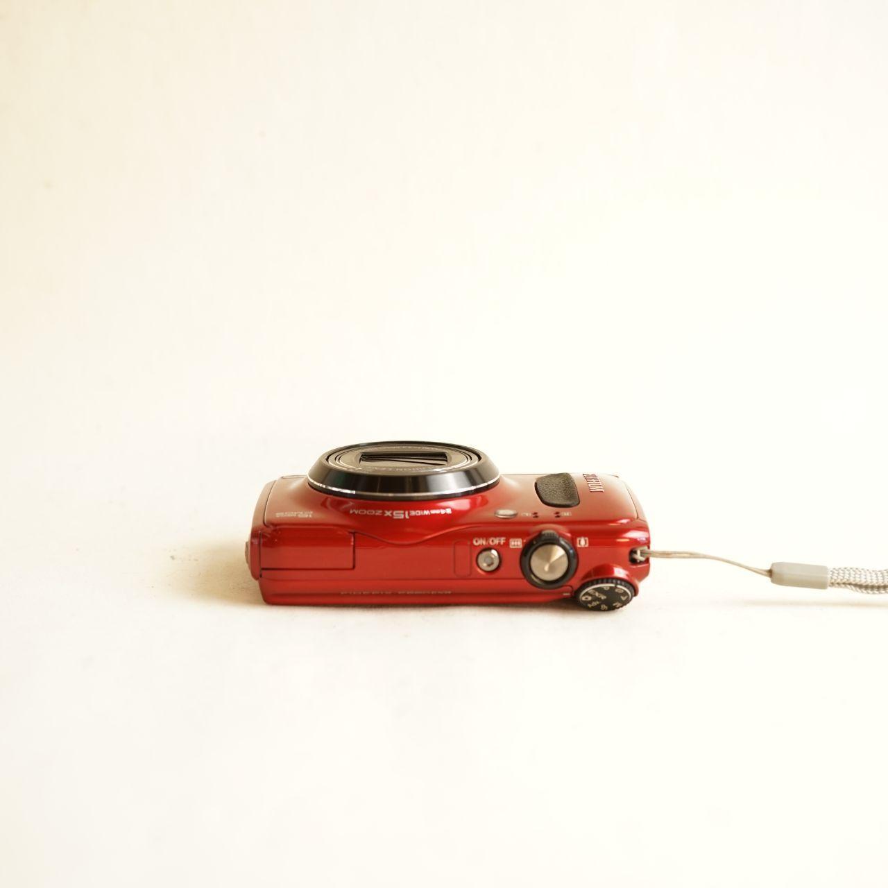 Fujifilm FinePix F660EXR Digital Camera | 16.0MP | Tested & Working | Red