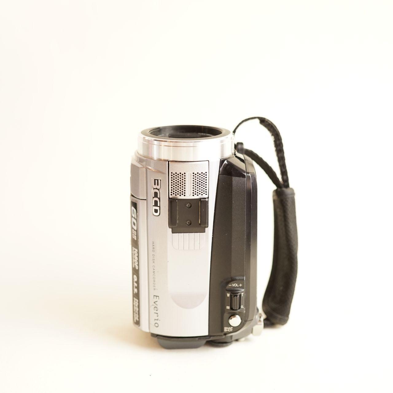 JVC Everio GZ-HD5U Digital Camcorder | Tested & Working | Grey