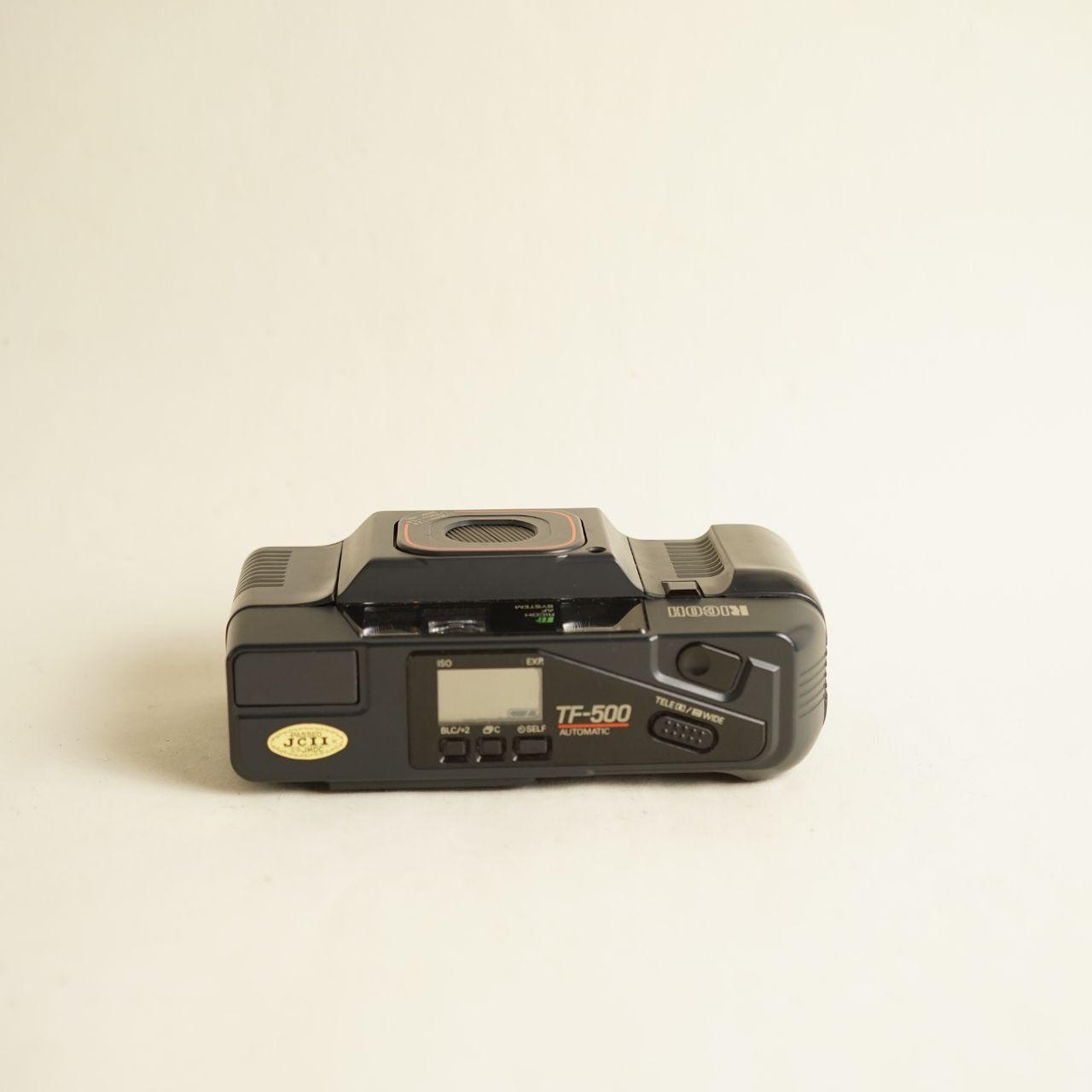 Ricoh TF-500 Film Camera | 35mm Point & Shoot | Tested & Working | Black