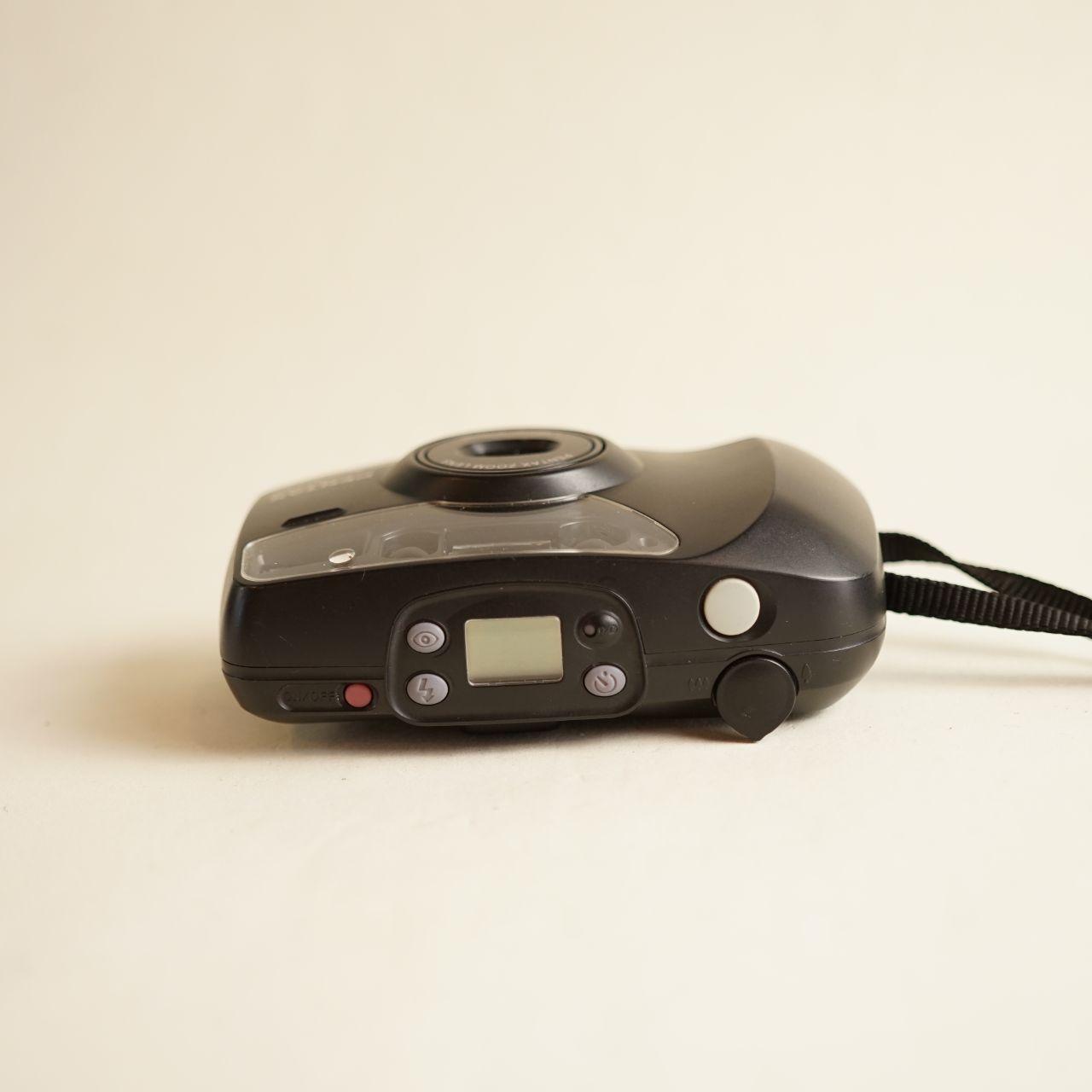 Pentax IQZoom EZY Film Camera | 35mm Point & Shoot | Tested & Working | Silver