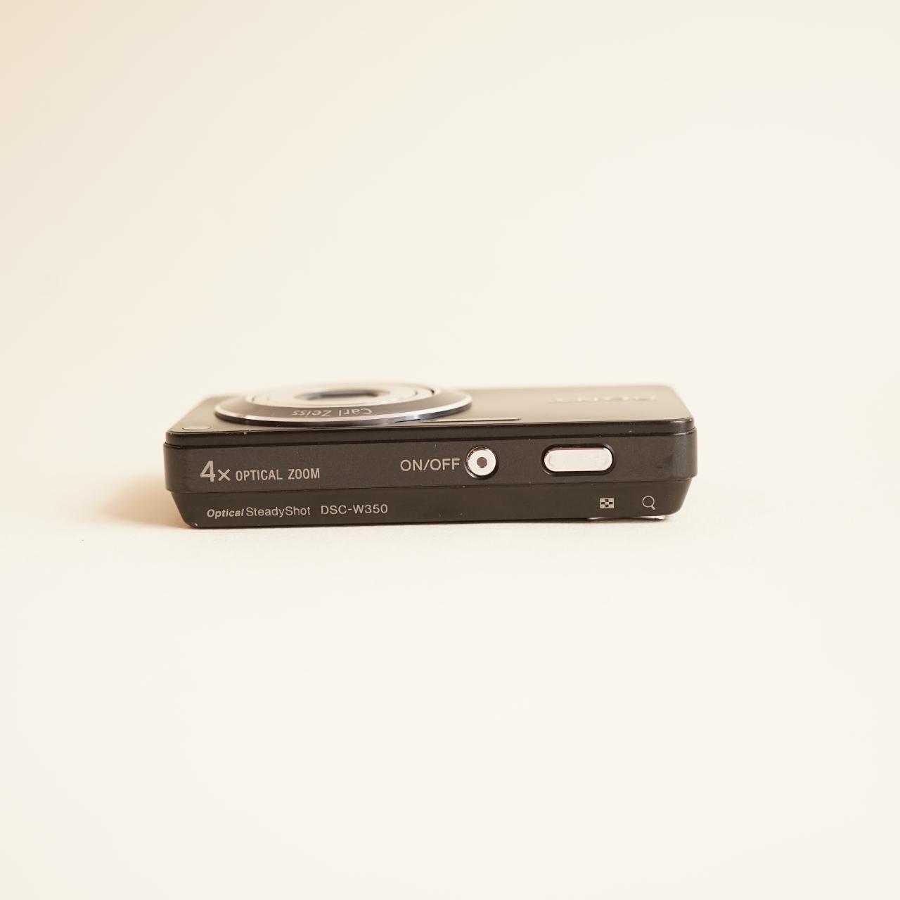 Sony CyberShot DSC-W350 Digital Camera | 14.1MP | Tested & Working | Black