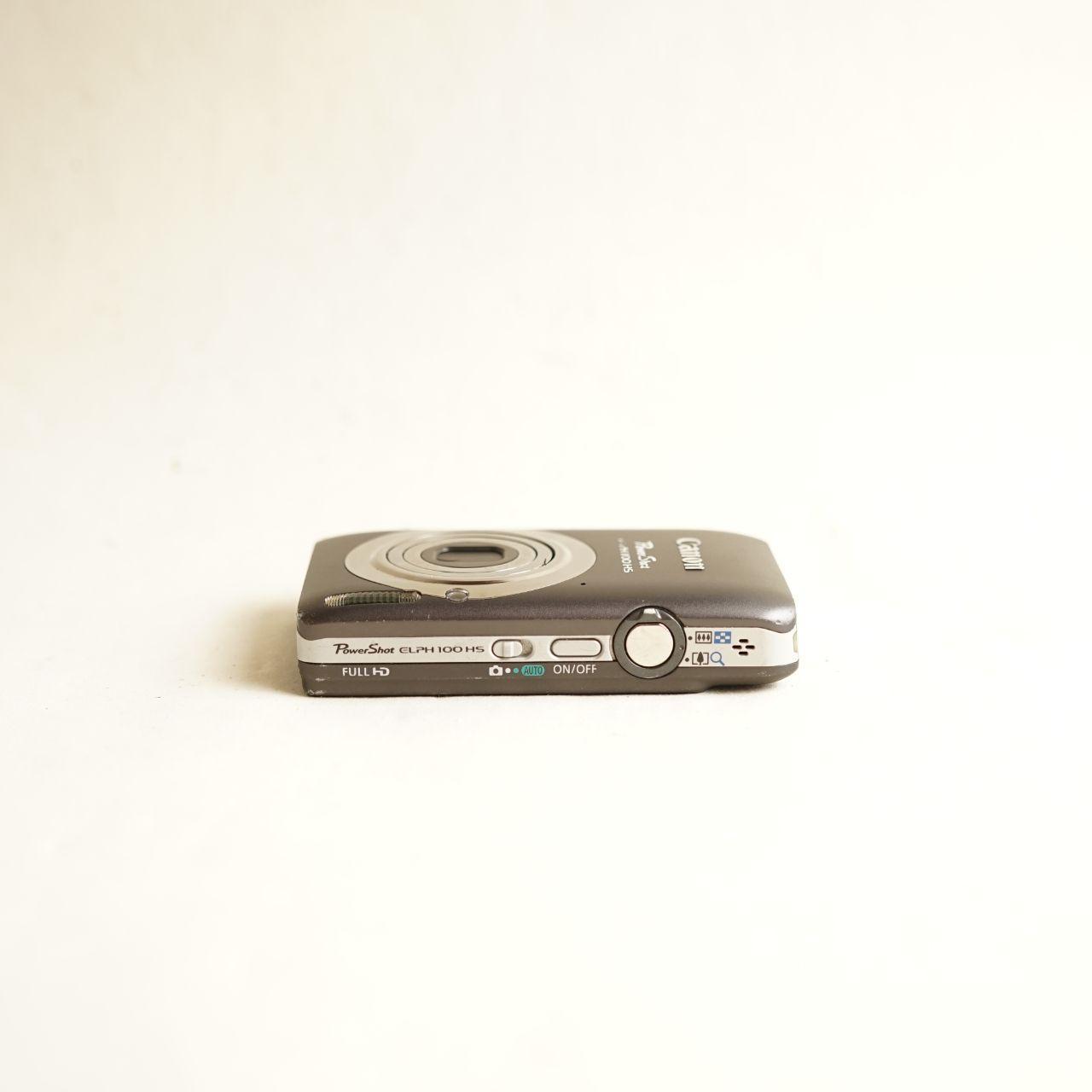 Canon PowerShot ELPH 100 HS Digital Camera | 12.1MP | Read Description | Grey