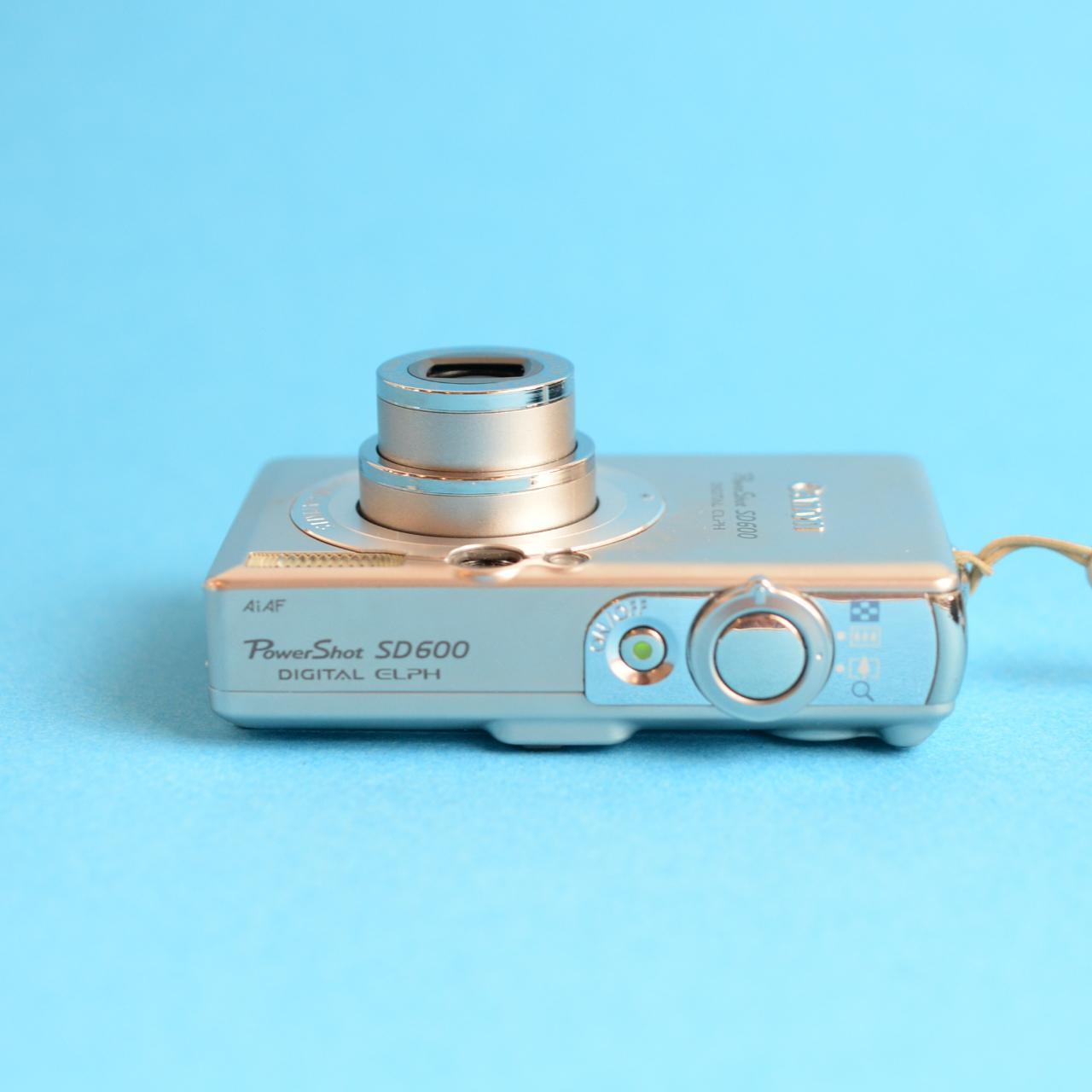 Canon PowerShot SD600 Digital Camera | 6MP | Tested & Working | Silver