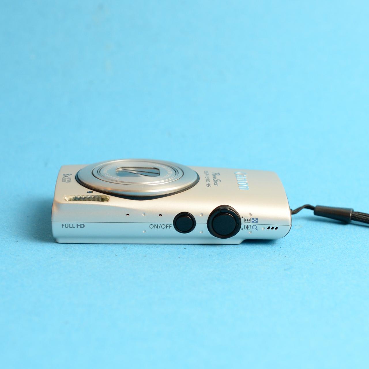 Canon PowerShot ELPH 310 HS Digital Camera | 12.1MP | Tested & Working | Silver