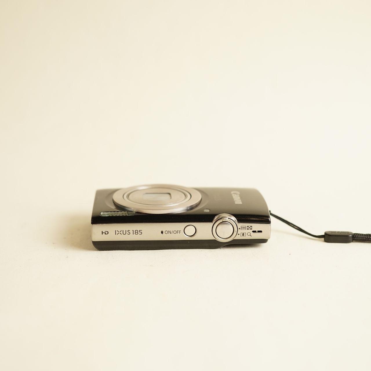 Canon IXUS 185 aka ELPH 180 Digital Camera | 20MP | Tested & Working | Black