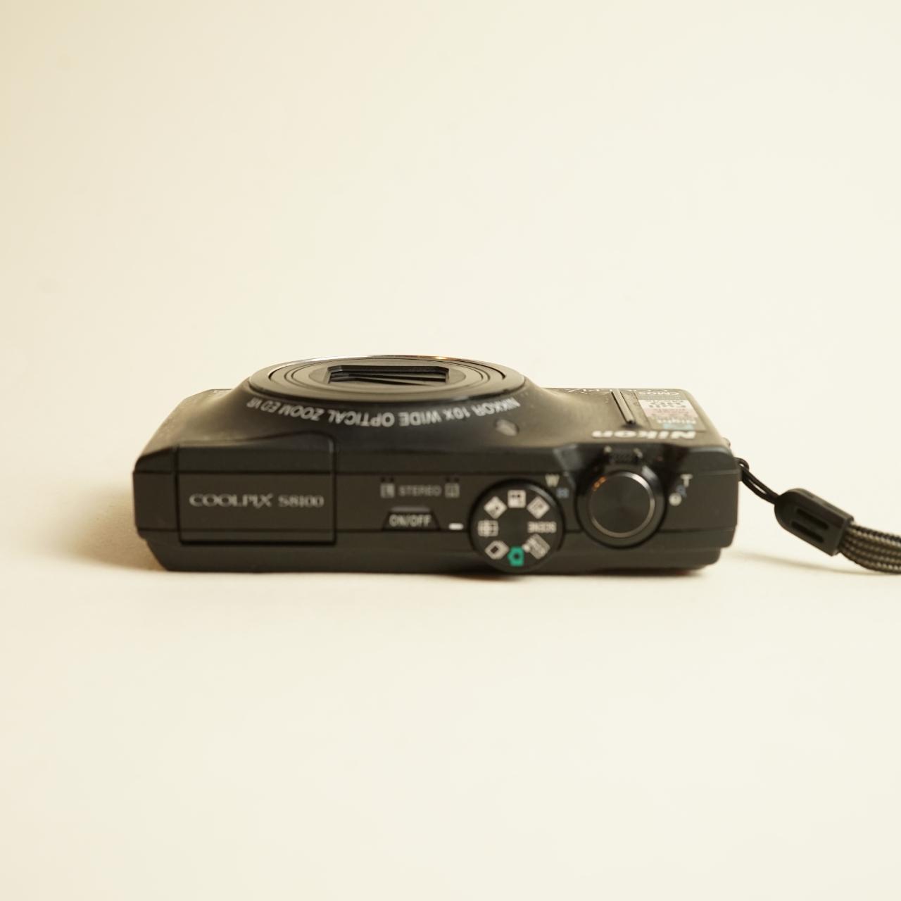 Nikon Coolpix S8100 Digital Camera | 12.1MP | Tested & Working | Black