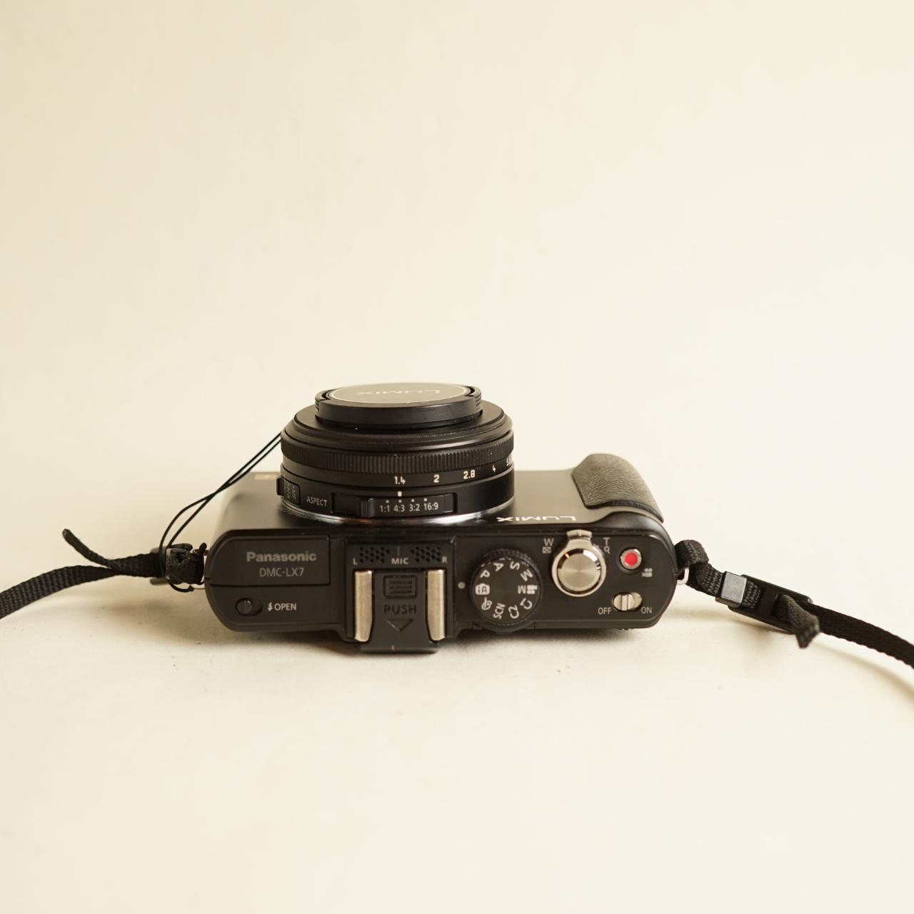 Panasonic Lumix DMC-LX7 Digital Camera | 10MP | Tested & Working | Black