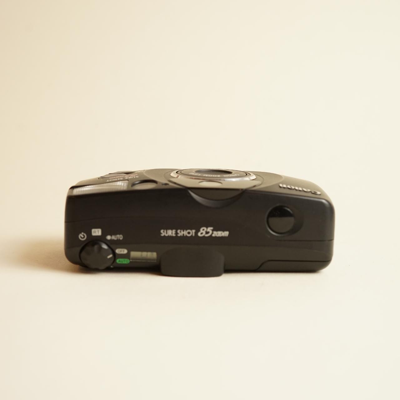 Canon Sure Shot 85 Zoom | 35mm Point & Shoot | Tested & Working | Black
