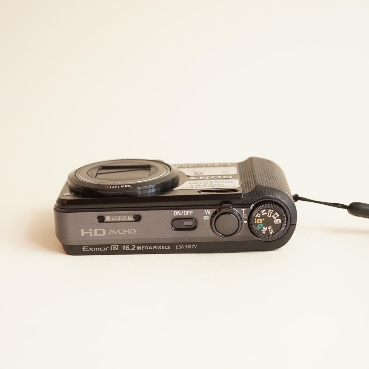 Sony Cyber-shot DSC-HX7V Digital Camera | 16.2MP | Tested & Working | Black