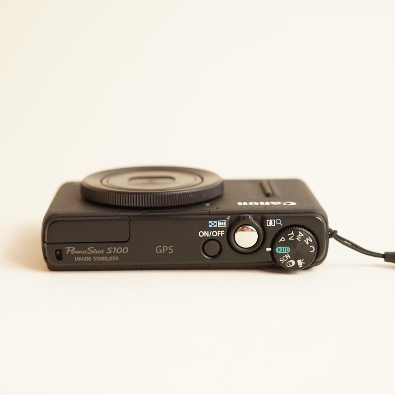 Canon PowerShot S100 Digital Camera | 12.1MP | Tested & Working | Black