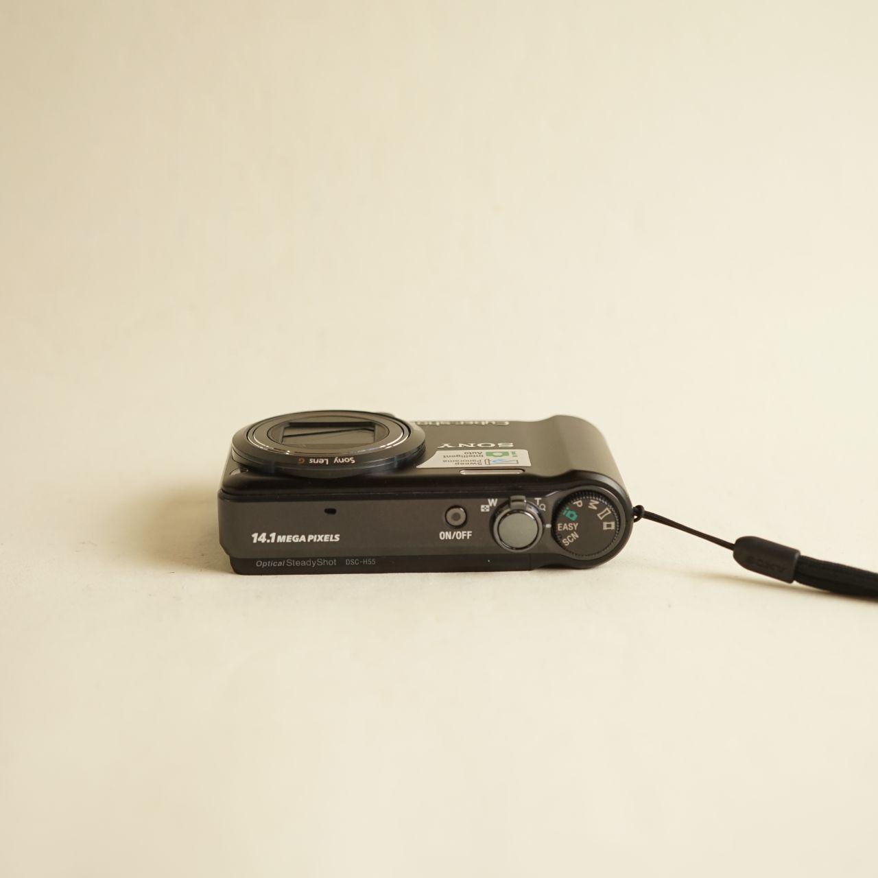 Sony Cyber-shot DSC-H55 Digital Camera | 14.1MP | Tested & Working | Black